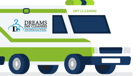 dream dry cleaners pickup truck